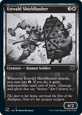 Estwald Shieldbasher [Innistrad: Double Feature] | Cards and Coasters CA