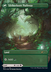 Darkbore Pathway // Slitherbore Pathway (Borderless) [Secret Lair: Ultimate Edition 2] | Cards and Coasters CA