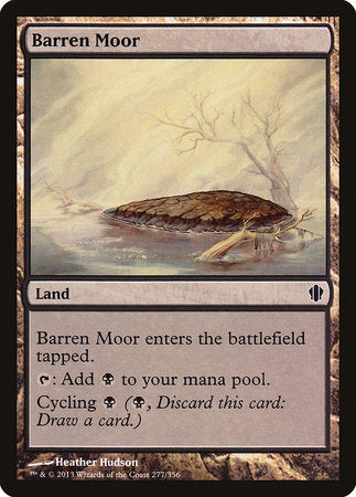 Barren Moor [Commander 2013] | Cards and Coasters CA