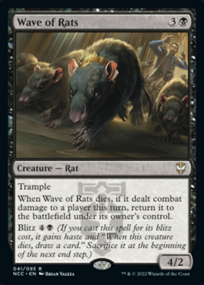 Wave of Rats [Streets of New Capenna Commander] | Cards and Coasters CA