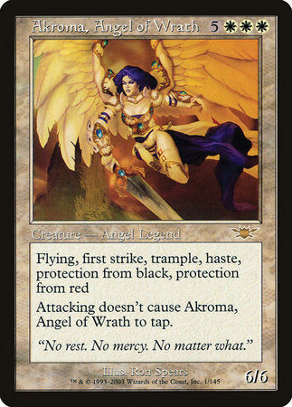 Akroma, Angel of Wrath [Legions] | Cards and Coasters CA