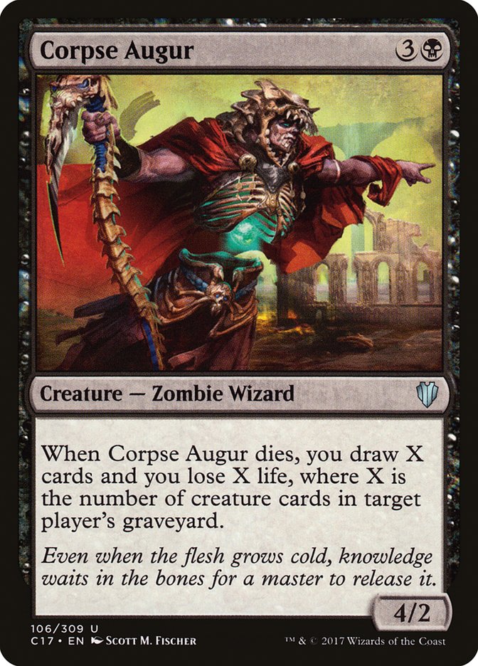 Corpse Augur [Commander 2017] | Cards and Coasters CA