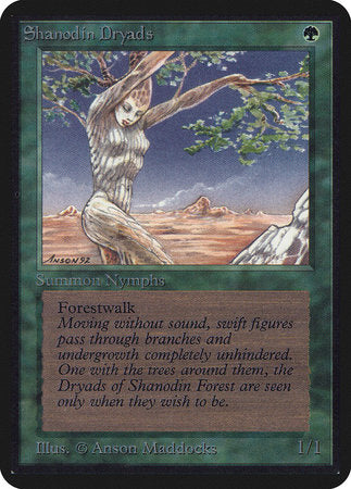 Shanodin Dryads [Limited Edition Alpha] | Cards and Coasters CA