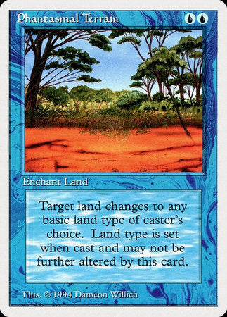 Phantasmal Terrain [Summer Magic / Edgar] | Cards and Coasters CA