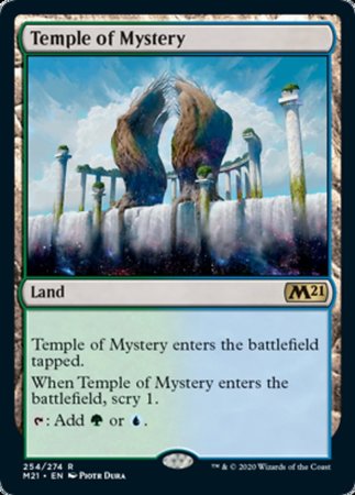 Temple of Mystery [Core Set 2021] | Cards and Coasters CA