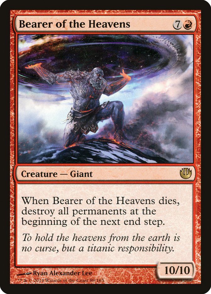 Bearer of the Heavens [Journey into Nyx] | Cards and Coasters CA