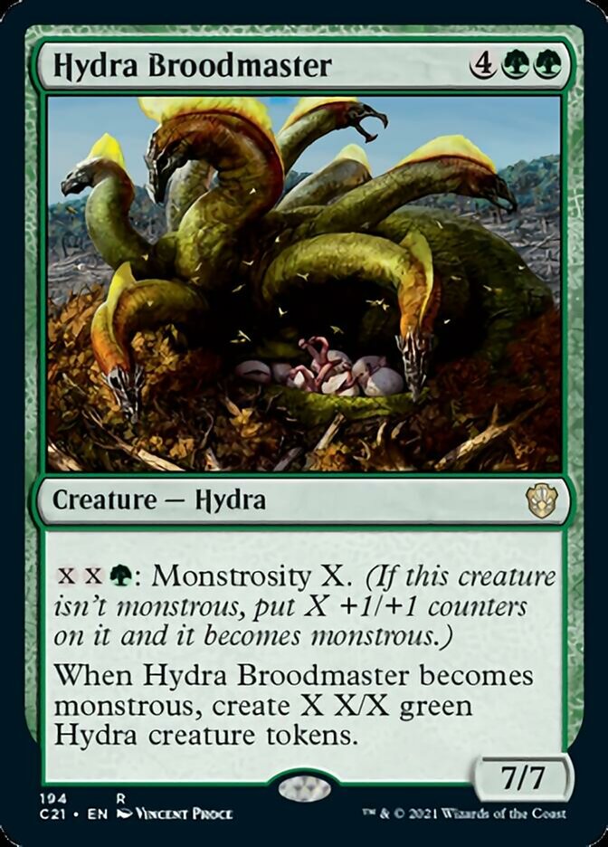 Hydra Broodmaster [Commander 2021] | Cards and Coasters CA