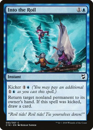 Into the Roil [Commander 2018] | Cards and Coasters CA