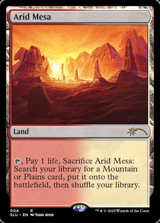 Arid Mesa [Secret Lair: Ultimate Edition] | Cards and Coasters CA