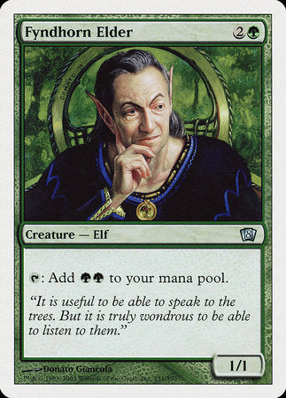 Fyndhorn Elder [Eighth Edition] | Cards and Coasters CA