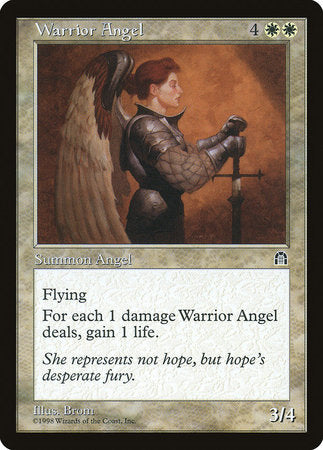 Warrior Angel [Stronghold] | Cards and Coasters CA