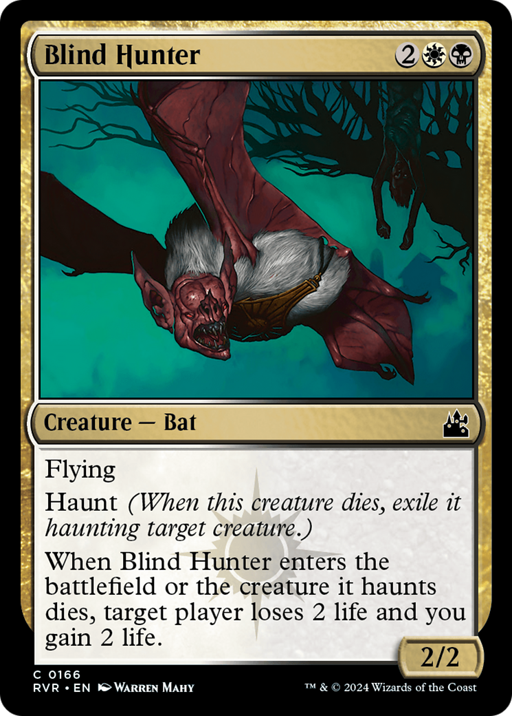 Blind Hunter [Ravnica Remastered] | Cards and Coasters CA