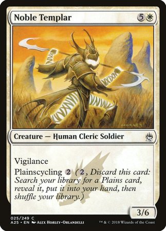 Noble Templar [Masters 25] | Cards and Coasters CA