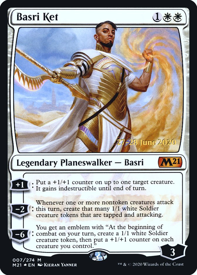 Basri Ket  [Core Set 2021 Prerelease Promos] | Cards and Coasters CA