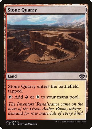 Stone Quarry [Kaladesh] | Cards and Coasters CA