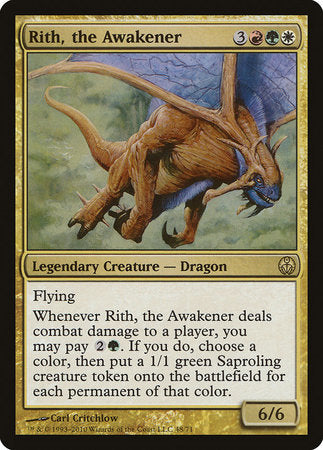 Rith, the Awakener [Duel Decks: Phyrexia vs. the Coalition] | Cards and Coasters CA