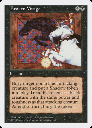 Broken Visage [Fifth Edition] | Cards and Coasters CA