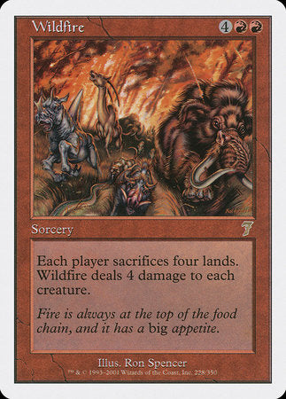 Wildfire [Seventh Edition] | Cards and Coasters CA