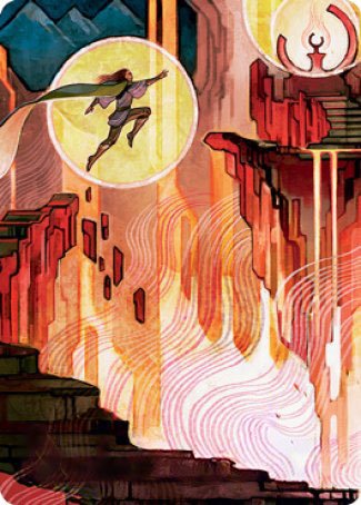 Thrill of Possibility Art Card [Strixhaven: School of Mages Art Series] | Cards and Coasters CA
