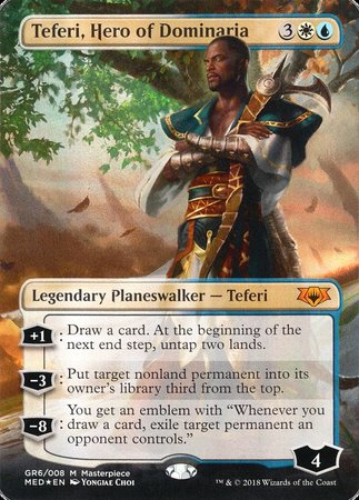 Teferi, Hero of Dominaria [Mythic Edition] | Cards and Coasters CA