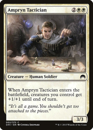 Ampryn Tactician [Magic Origins] | Cards and Coasters CA