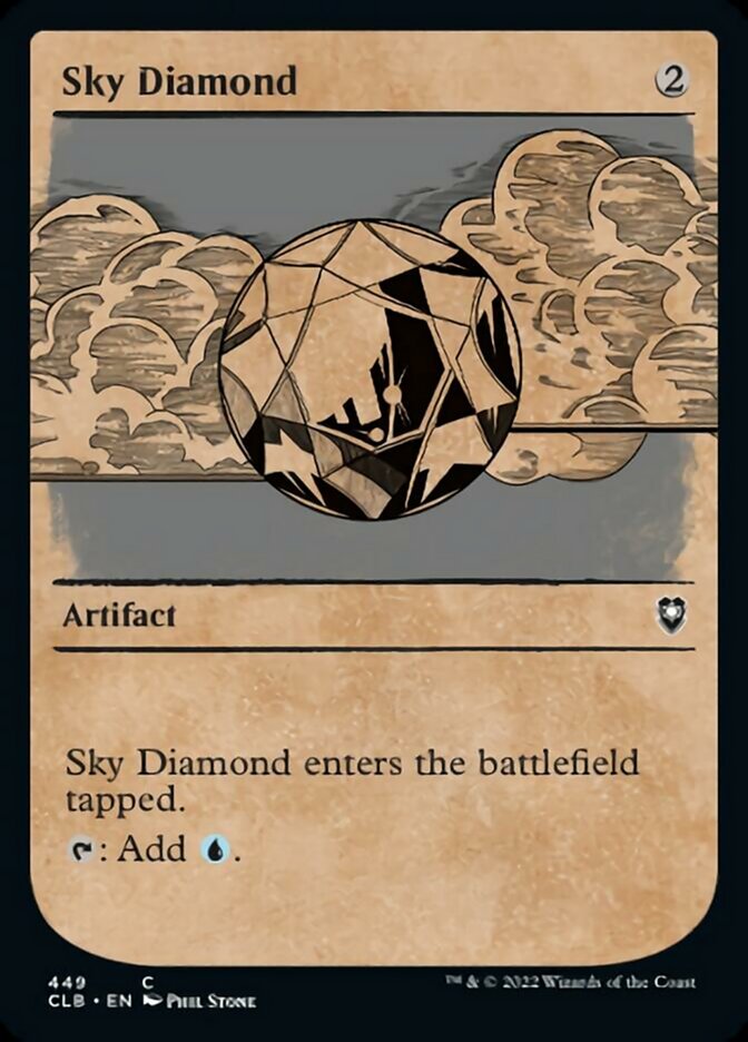 Sky Diamond (Showcase) [Commander Legends: Battle for Baldur's Gate] | Cards and Coasters CA