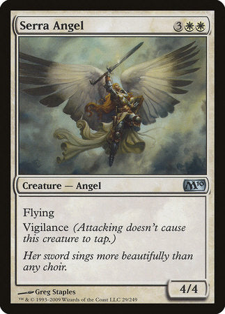 Serra Angel [Magic 2010] | Cards and Coasters CA