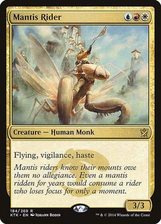 Mantis Rider [Khans of Tarkir] | Cards and Coasters CA