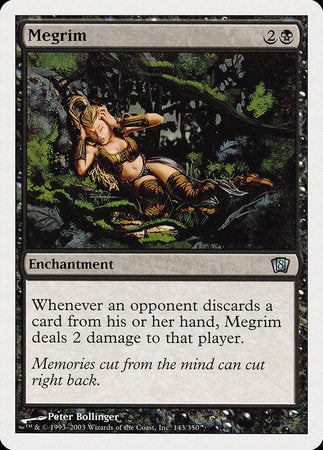 Megrim [Eighth Edition] | Cards and Coasters CA