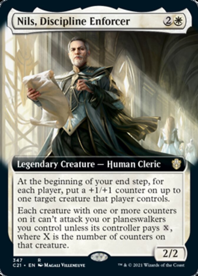 Nils, Discipline Enforcer (Extended) [Commander 2021] | Cards and Coasters CA