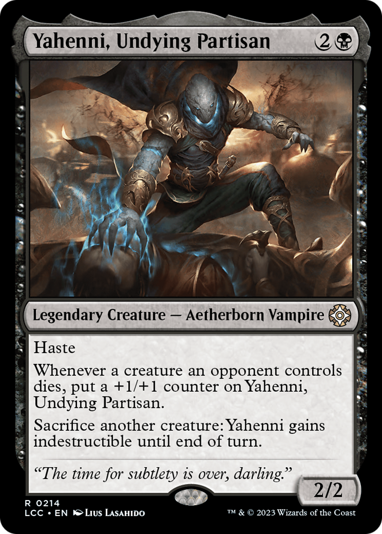 Yahenni, Undying Partisan [The Lost Caverns of Ixalan Commander] | Cards and Coasters CA