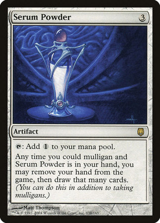Serum Powder [Darksteel] | Cards and Coasters CA