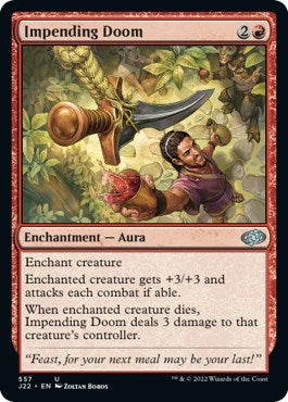 Impending Doom [Jumpstart 2022] | Cards and Coasters CA