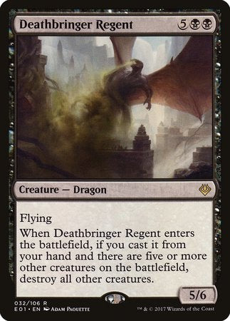 Deathbringer Regent [Archenemy: Nicol Bolas] | Cards and Coasters CA