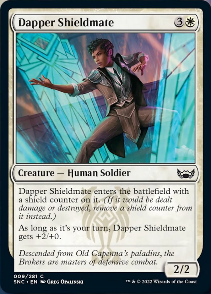 Dapper Shieldmate [Streets of New Capenna] | Cards and Coasters CA