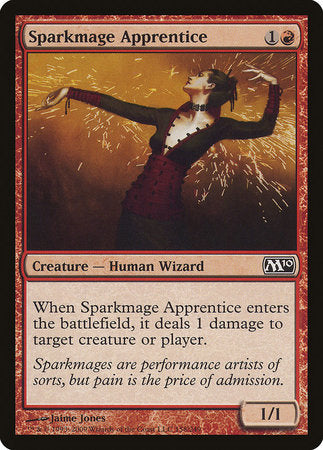 Sparkmage Apprentice [Magic 2010] | Cards and Coasters CA