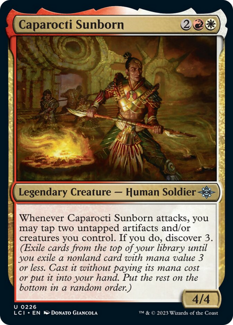 Caparocti Sunborn [The Lost Caverns of Ixalan] | Cards and Coasters CA