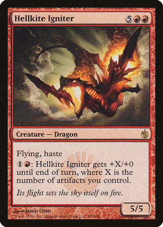 Hellkite Igniter [Mirrodin Besieged] | Cards and Coasters CA