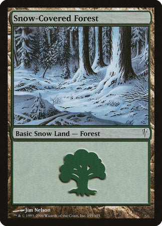 Snow-Covered Forest [Coldsnap] | Cards and Coasters CA