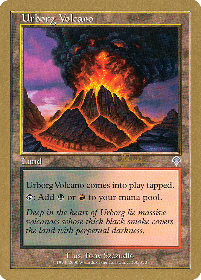 Urborg Volcano (Antoine Ruel) [World Championship Decks 2001] | Cards and Coasters CA