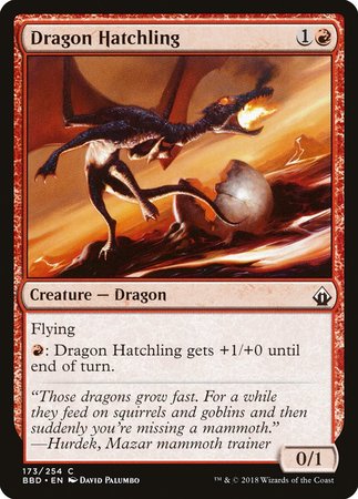 Dragon Hatchling [Battlebond] | Cards and Coasters CA