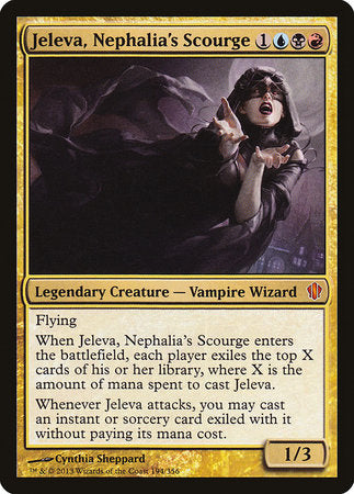 Jeleva, Nephalia's Scourge [Commander 2013] | Cards and Coasters CA