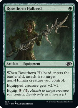 Rosethorn Halberd [Jumpstart 2022] | Cards and Coasters CA