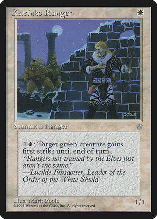 Kelsinko Ranger [Ice Age] | Cards and Coasters CA