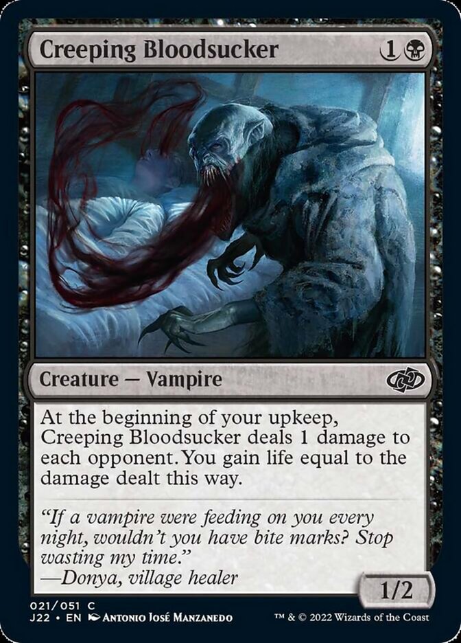 Creeping Bloodsucker [Jumpstart 2022] | Cards and Coasters CA