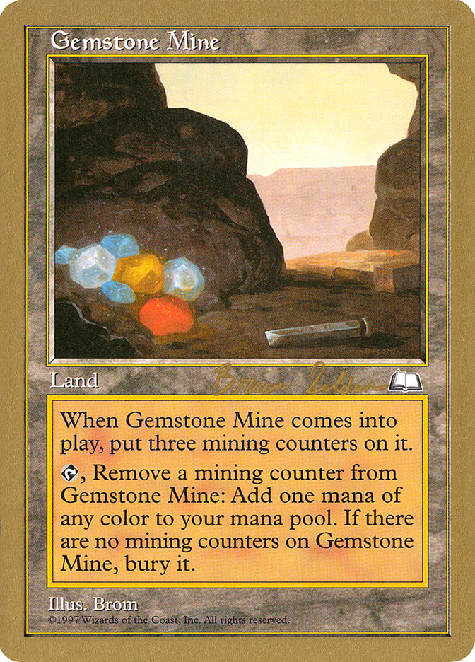 Gemstone Mine (Brian Selden) [World Championship Decks 1998] | Cards and Coasters CA