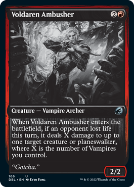 Voldaren Ambusher [Innistrad: Double Feature] | Cards and Coasters CA