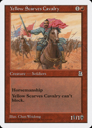 Yellow Scarves Cavalry [Portal Three Kingdoms] | Cards and Coasters CA