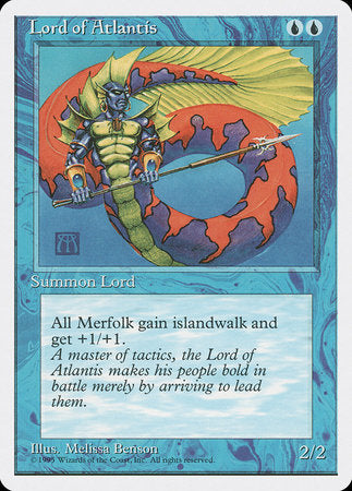 Lord of Atlantis [Fourth Edition] | Cards and Coasters CA