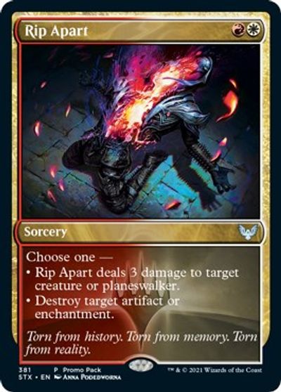 Rip Apart (Promo Pack) [Strixhaven: School of Mages] | Cards and Coasters CA